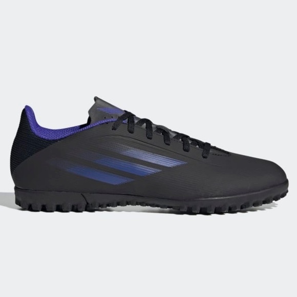 X Speedflow .4 Turf Soccer Shoes Blue/Black Size 8.5 Preowned - Picture 1 of 13